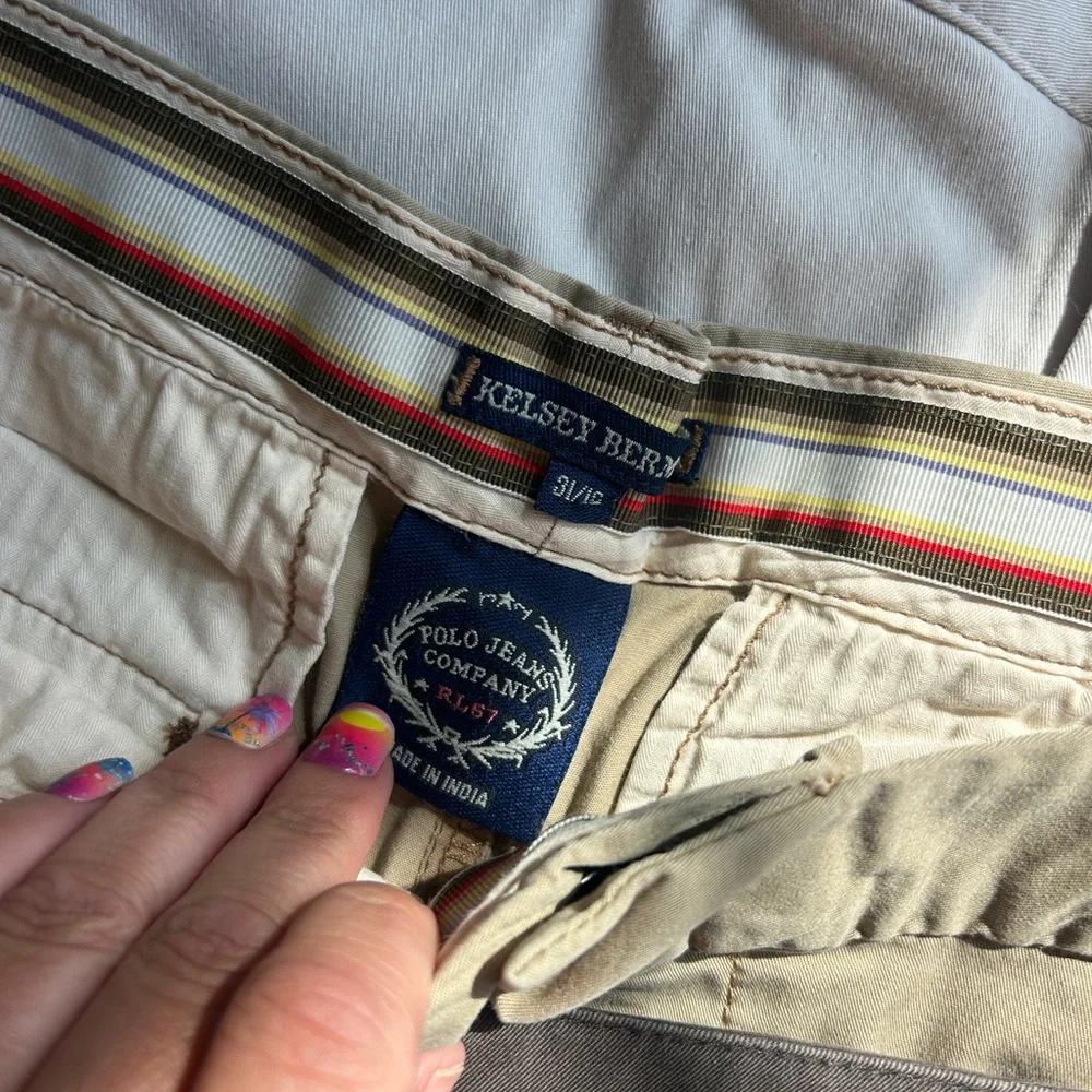 Christopher & Banks Light Blue Women's Cargo Shorts